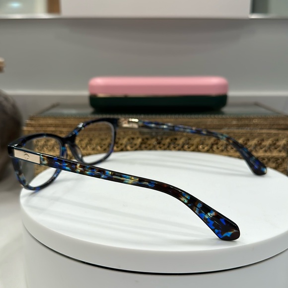 Kate Spade Blue Tortoise Glasses - Picture 4 of 16